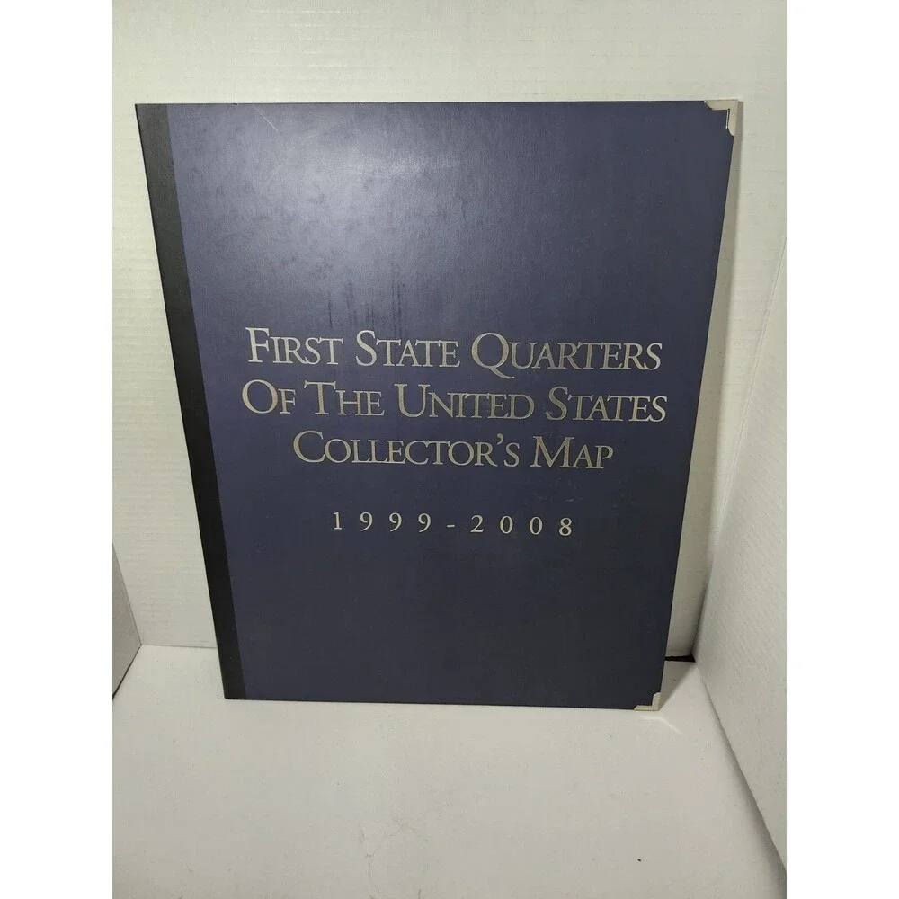 First State Quarters Collector’s Map - All 50 States